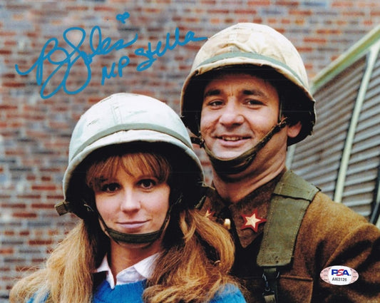 P.J. Soles "MP Stella" Signed (PSA) Stripes 8x10 Photo w/ Bill Murray (PSA/DNA ITP COA)