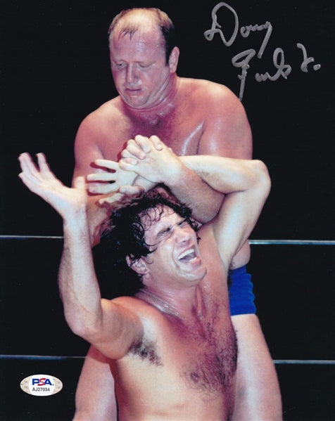 Dory Funk Jr. Signed Wrestling 8x10 Photo (PSA/DNA COA)