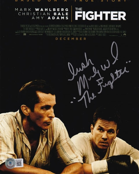 Micky Ward "The Fighter" Signed (Beckett Certified) The Fighter 8x10 Photo Movie Poster