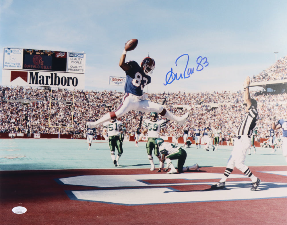 Andre Reed Signed Bills 16x20 Photo (JSA)