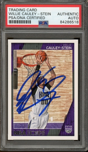 Willie Cauley-Stein Signed 2016 Panini Hoops #63 (PSA/DNA Encapsulated)