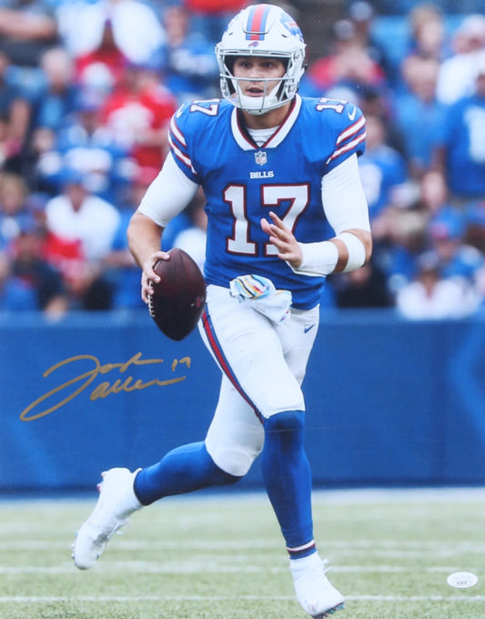 Josh Allen Signed Bills 16x20 Photo (JSA)