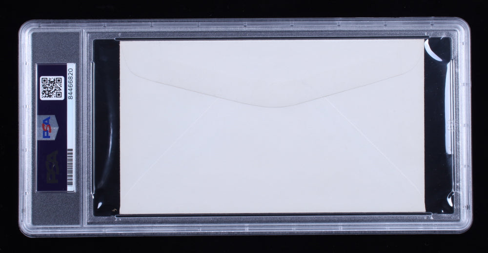 Nolan Ryan Signed 1983 "Walter Johnson Strikeout Leader" FDC Envelope - Autograph Graded PSA 10