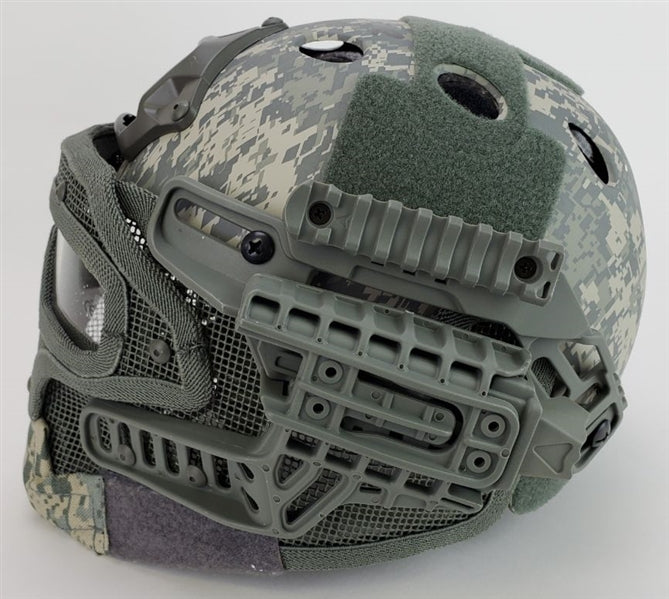 Robert O'Neill "The Operator" Signed (PSA/DNA ITP COA) Navy SEAL Storm Gray Tactical Helmet