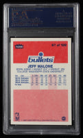 Jeff Malone Signed 1986-87 Fleer #67 RC Inscribed "2 Time All Star" (PSA) - Rookie Card