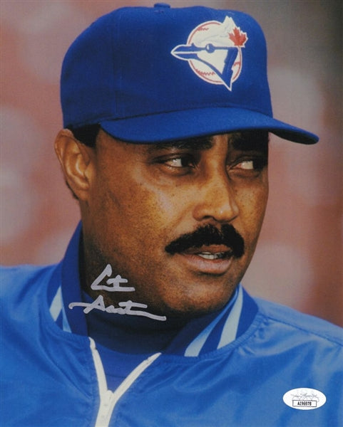 Cito Gaston Signed Toronto Blue Jays 8x10 Photo (JSA COA)