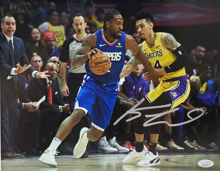 Kawhi Leonard Signed Los Angeles Clippers 11x14 Photo (JSA COA)