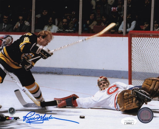 Rick Middleton Signed Boston Bruins 8x10 Photo (JSA COA)