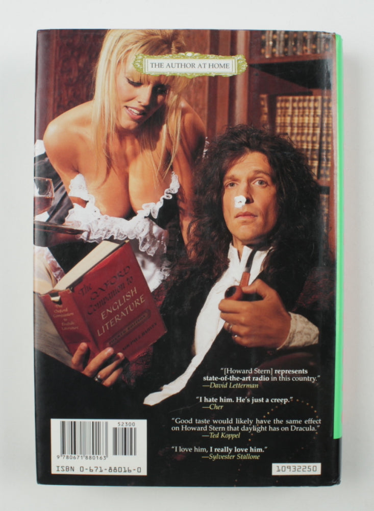 Howard Stern Signed (Beckett LOA) "Private Parts" Hardcover Book Inscribed "94"