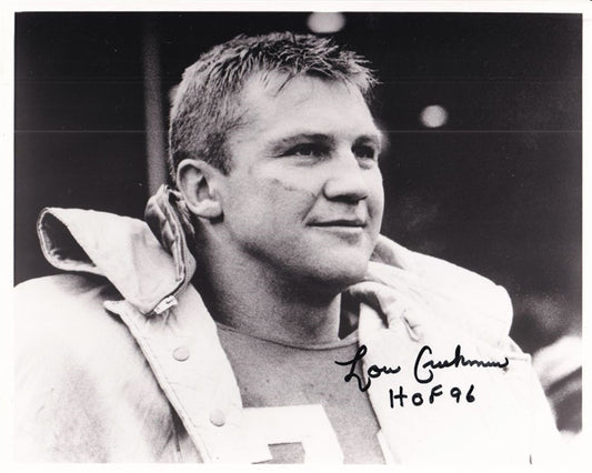 Lou Creekmur "HOF 96" Signed Detroit Lions 8x10 Photo (JSA COA)