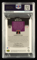 Nolan Ryan Signed 2006 Upper Deck Epic Materials Dark Purple #NR2 Jersey - Serially Numbered # 061 / 145 - Autograph Graded PSA 10