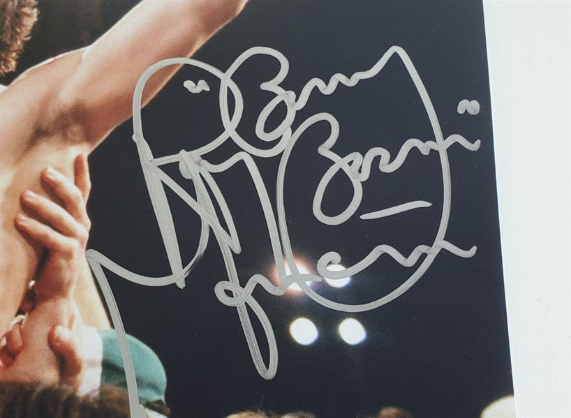Ray Mancini "Boom Boom" & "HOF 2015" Signed (JSA Witness COA) 11x14 Boxing Photo