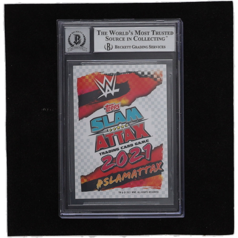 Alexa Bliss Signed 2021 Topps WWE Slam Attax #5 - Autograph Graded Beckett (BGS) 10