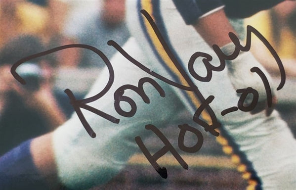 Ron Yary "HOF 01" Signed Vikings 8x10 Photo (JSA COA)