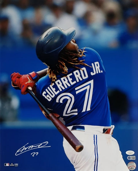 Vladimir Guerrero Jr. Signed Blue Jays 16x20 Photo (JSA & USA SM COAs)