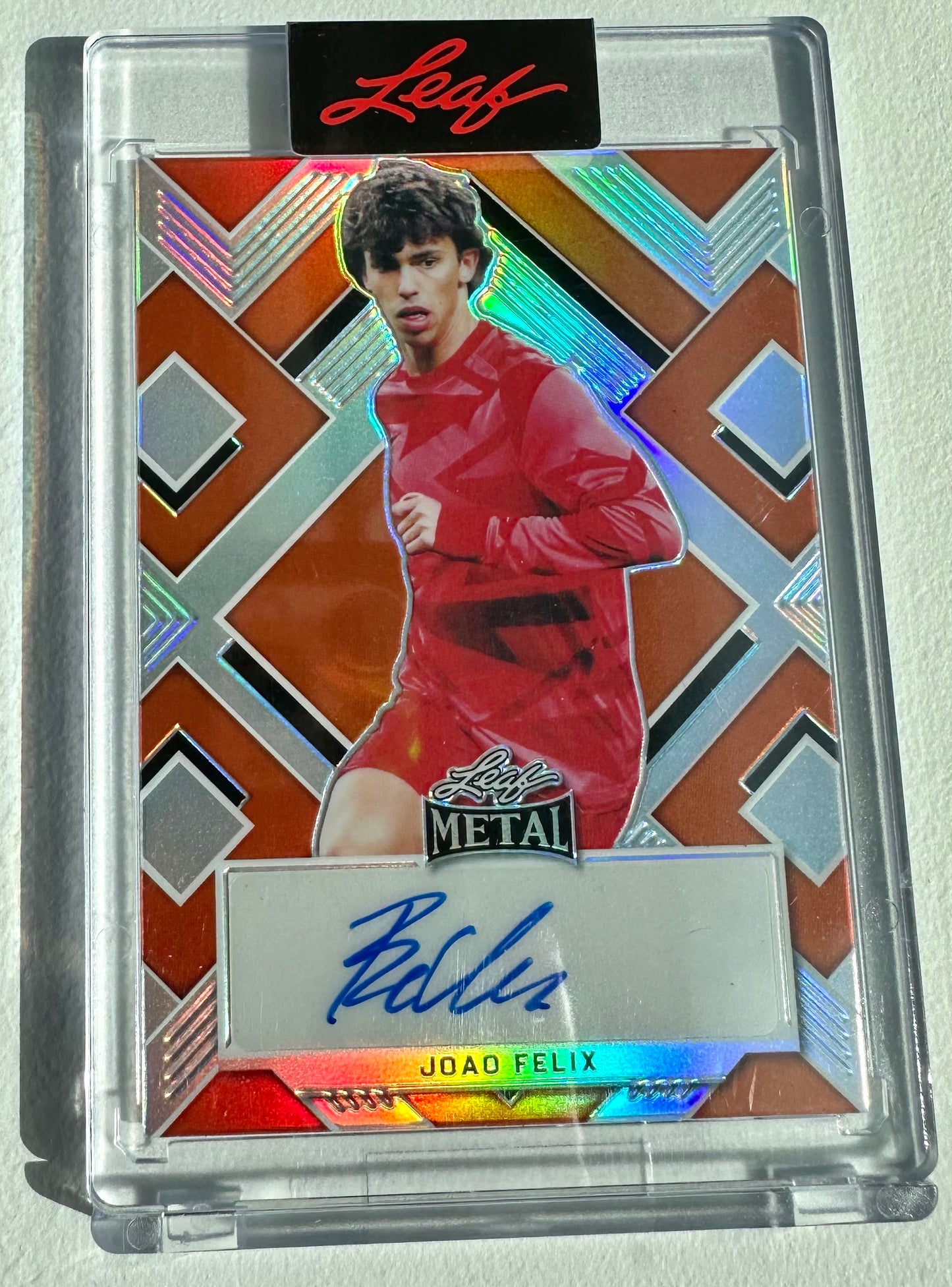 Joao Felix 2022 Leaf Metal Orange Auto #BA-JF1 - #5/8