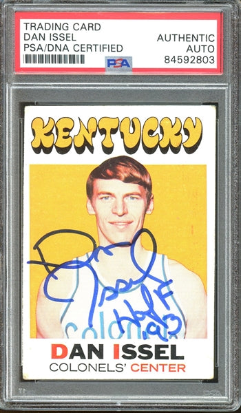 Dan Issel Signed 1971 Topps #200 (PSA/DNA Encapsulated)