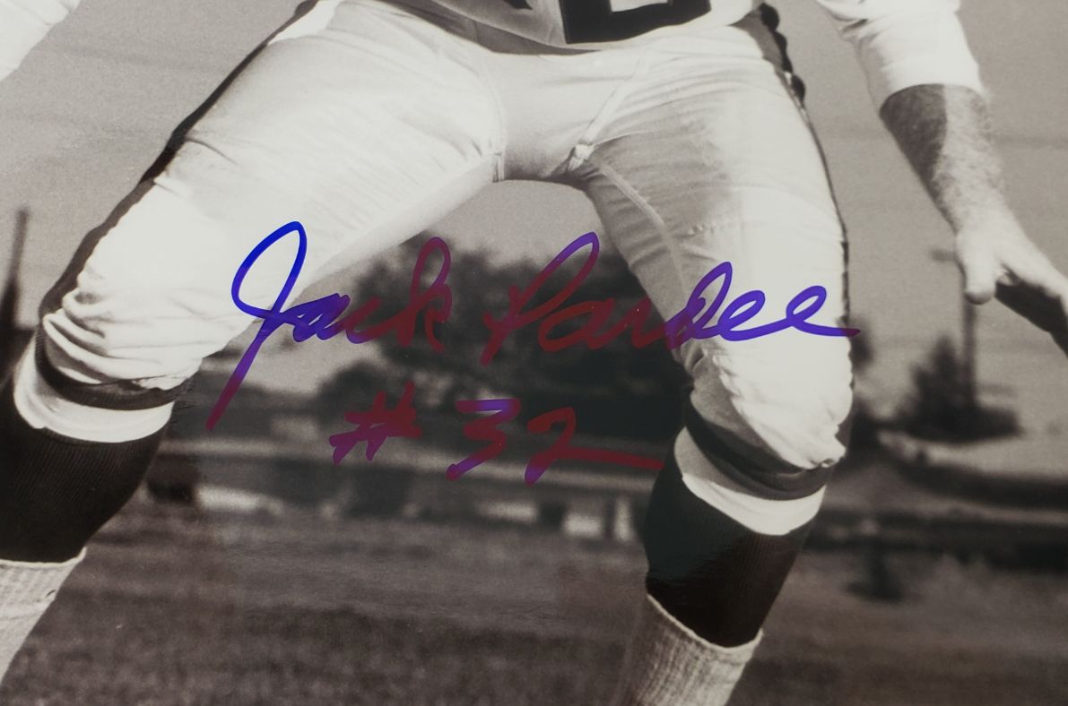 Jack Pardee Signed Los Angeles Rams 8x10 Photo (JSA COA)