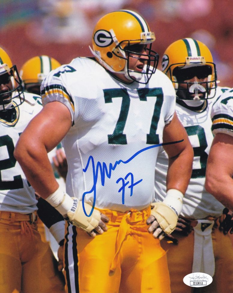 Tony Mandarich Signed Green Bay Packers 8x10 Photo (JSA COA)