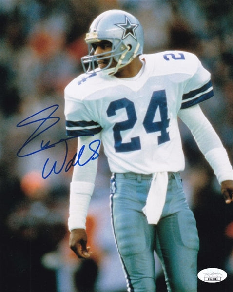 Everson Walls Signed Dallas Cowboys 8x10 Photo (JSA COA)