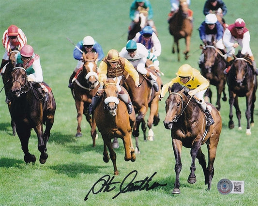 Steve Cauthen Signed 8x10 Photo (Beckett Certified)