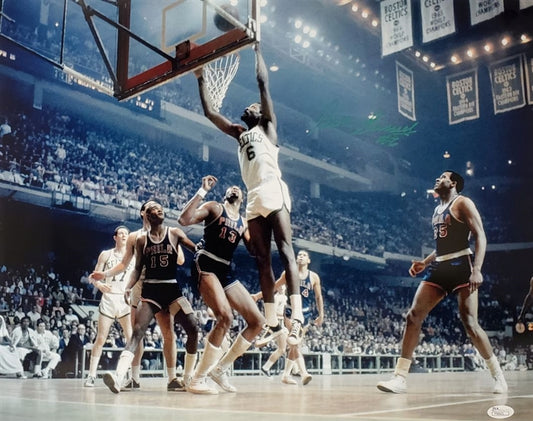 Bill Russell (d. 2022) Signed Boston Celtics 16x20 Photo (JSA COA)