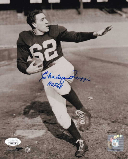 Charley Trippi "HOF 68" Signed Chicago Cardinals 8x10 Photo (JSA COA)