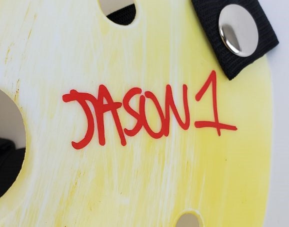 Ari Lehman "Jason Never Dies! - Jason 1" Signed (JSA Witness COA) Friday the 13th Mask