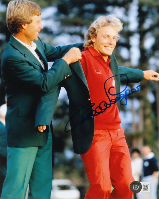 Bernhard Langer Signed 8x10 Photo (Beckett)