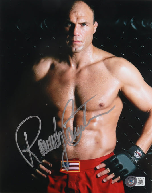 Randy Couture Signed UFC 8x10 Photo (Beckett)