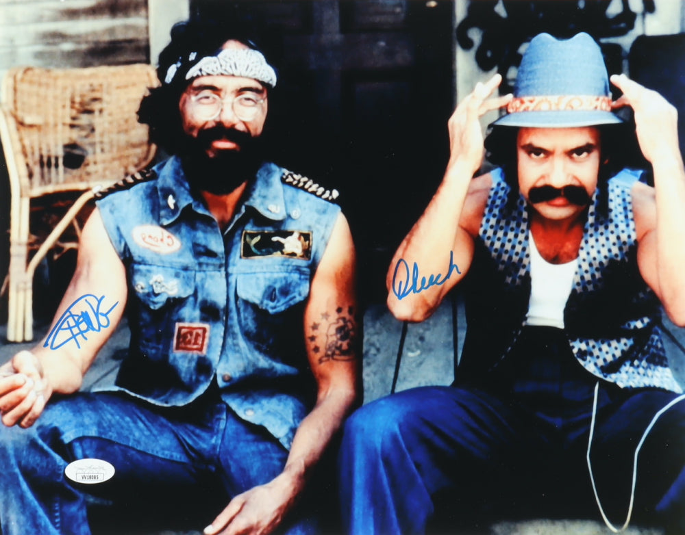 Tommy Chong & Cheech Marin Signed (JSA) "Up in Smoke" 11x14 Photo - Anthony "Man" Stoner & Pedro De Pacas