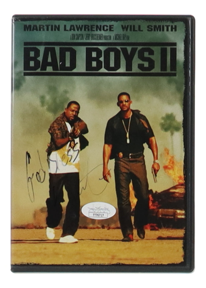 Martin Lawrence Signed (JSA) "Bad Boys II" DVD Cover Inscribed "God Bless" - Marcus Burnett