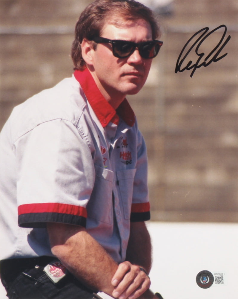 Ray Evernham Signed NASCAR 8x10 Photo (Beckett) - Auto Racing Crew Chief