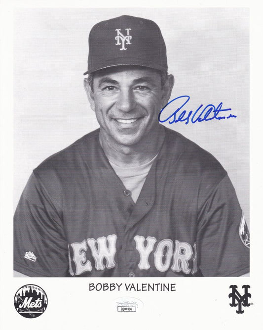 Bobby Valentine Signed New York Mets 8x10 Photo (JSA COA)