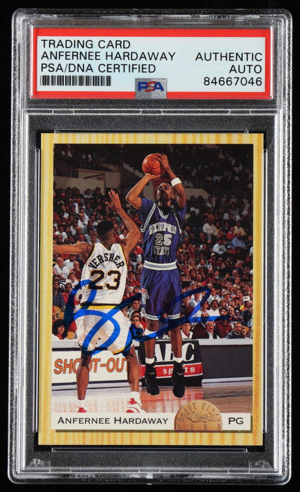 Anfernee Hardaway Signed 1993 Classic #2 (PSA) - Rookie Card