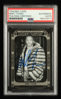 Mike Tyson Signed 2015 Upper Deck Goodwin Champions #123 (PSA)