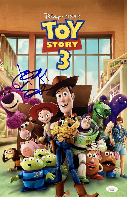 Joan Cusack Signed (JSA) 11x17 Toy Story 3 Movie Poster Photo - Jessie