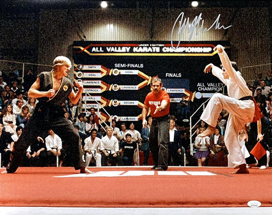 Ralph Macchio Signed 16x20 Photo (JSA) JSA Witnessed