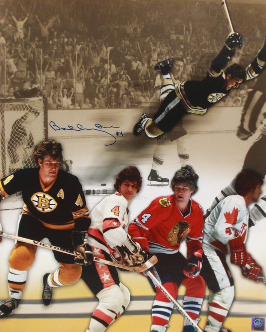 Bobby Orr Signed 16x20 Photo Collage (Orr)