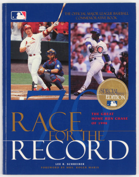 Bud Selig Signed (JSA) "Race for the Record" 8.5x11 Paperback Book