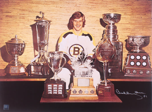 Bobby Orr Signed Bruins 18x24 Photo (Orr COA) Official Bobby Orr Hologram & COA