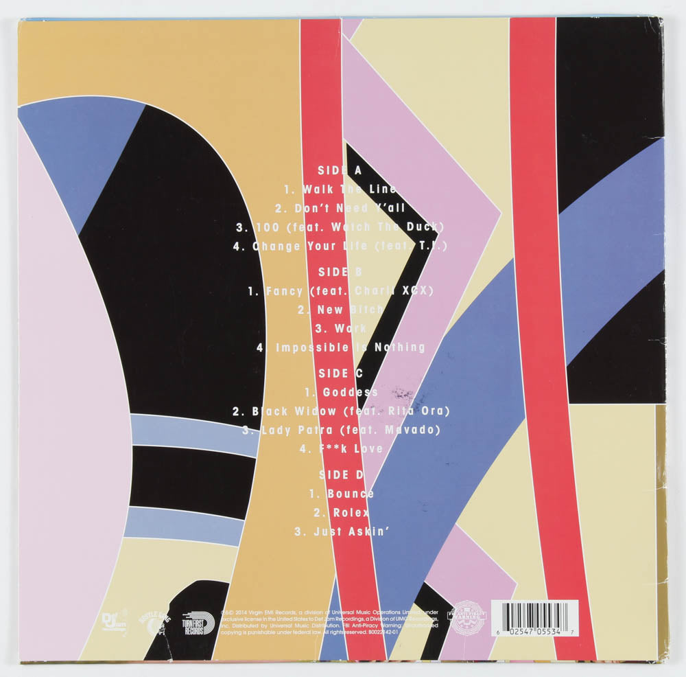 Iggy Azalea Signed "The New Classic" Vinyl Record Album Cover (PSA Hologram)