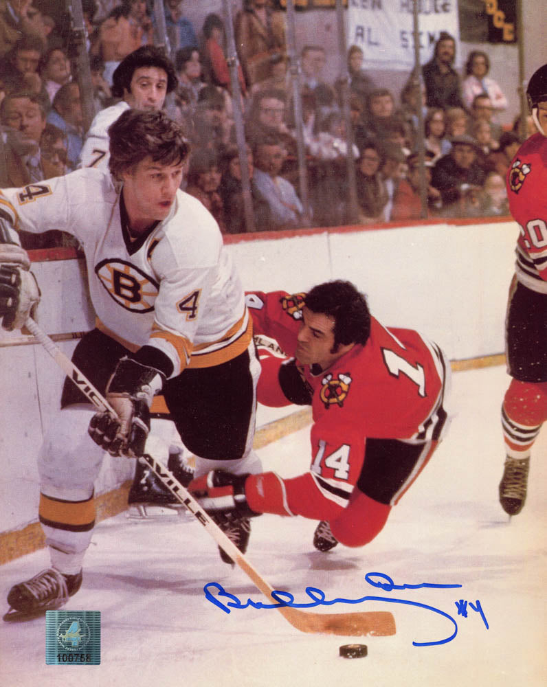 Bobby Orr Signed Bruins 8x10 Photo - Official Bobby Orr Hologram & COA