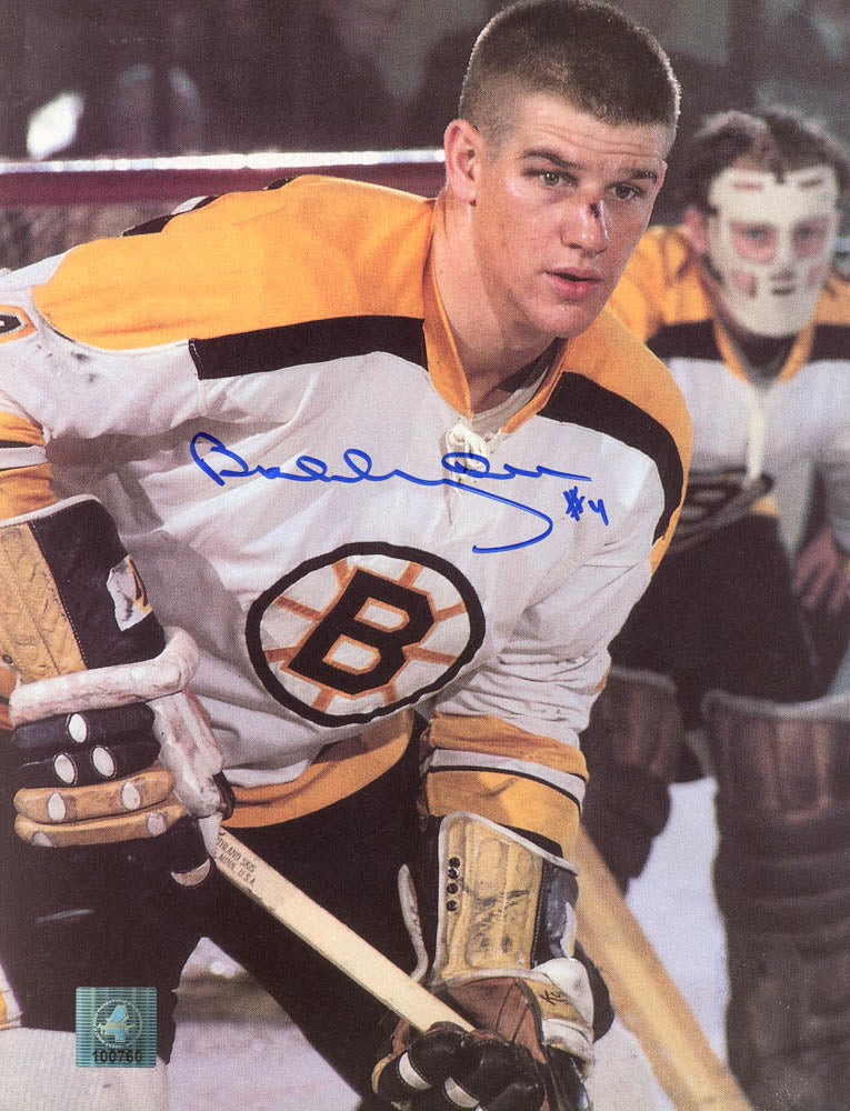 Bobby Orr Signed Bruins 8.5x11 Photo - Official Bobby Orr Hologram & COA