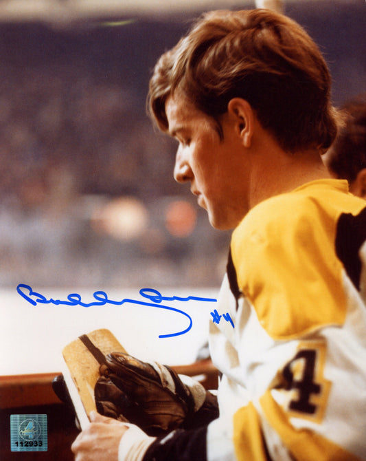 Bobby Orr Signed Bruins 8x10 Photo - Official Bobby Orr Hologram & COA