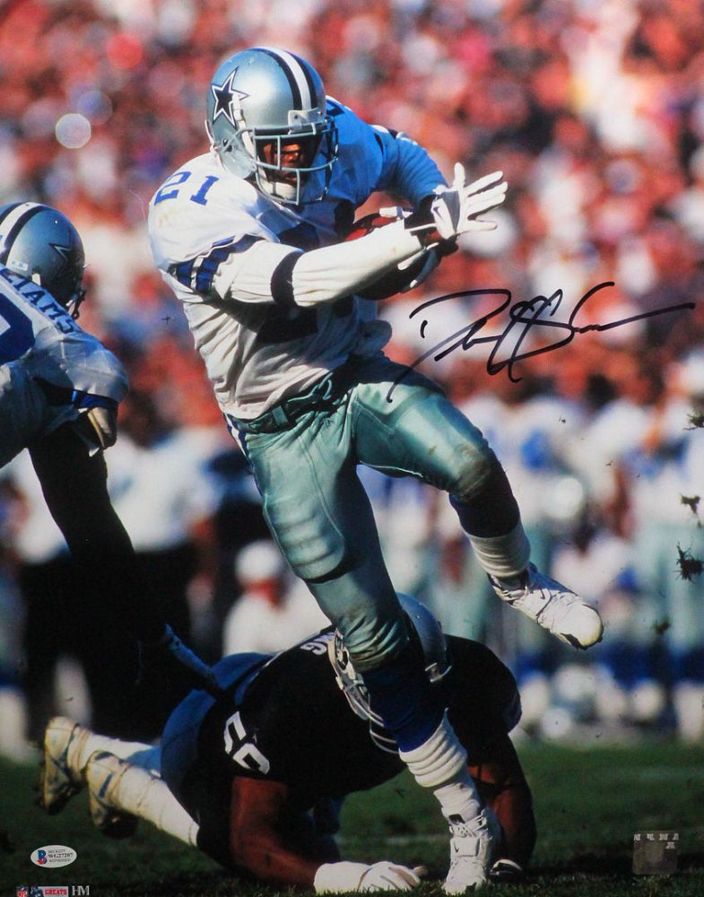 Deion Sanders Signed Cowboys 16x20 Photo (Beckett COA)