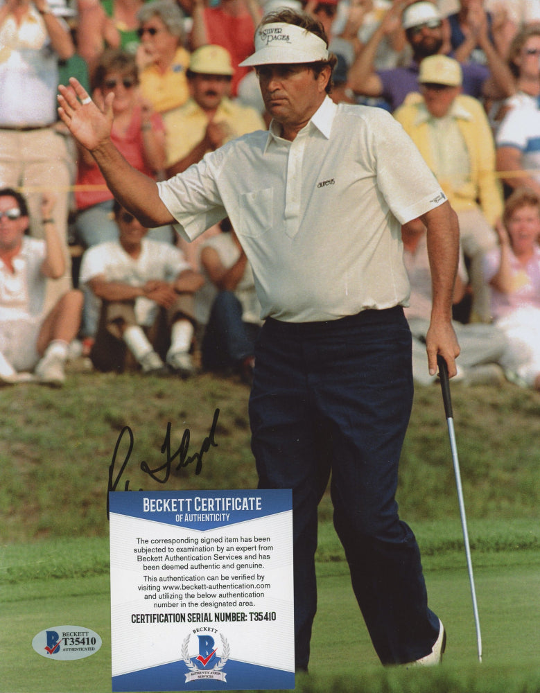 Raymond Floyd Signed 8x10 Photo (Beckett COA)