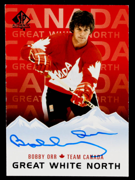 Bobby Orr 2017-18 SP Authentic Great White North Signatures #GWNBO