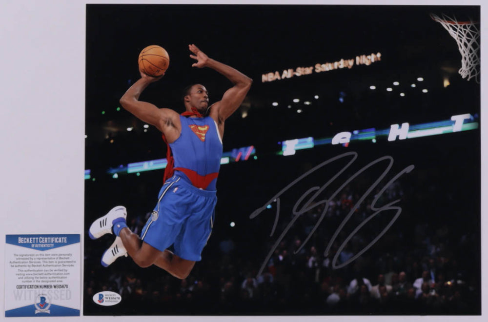 Dwight Howard Signed Magic 11x14 Photo (Beckett COA)