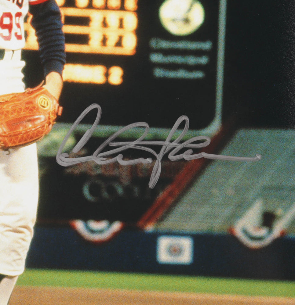 Charlie Sheen Signed "Major League" 11x14 Photo (Beckett Hologram)